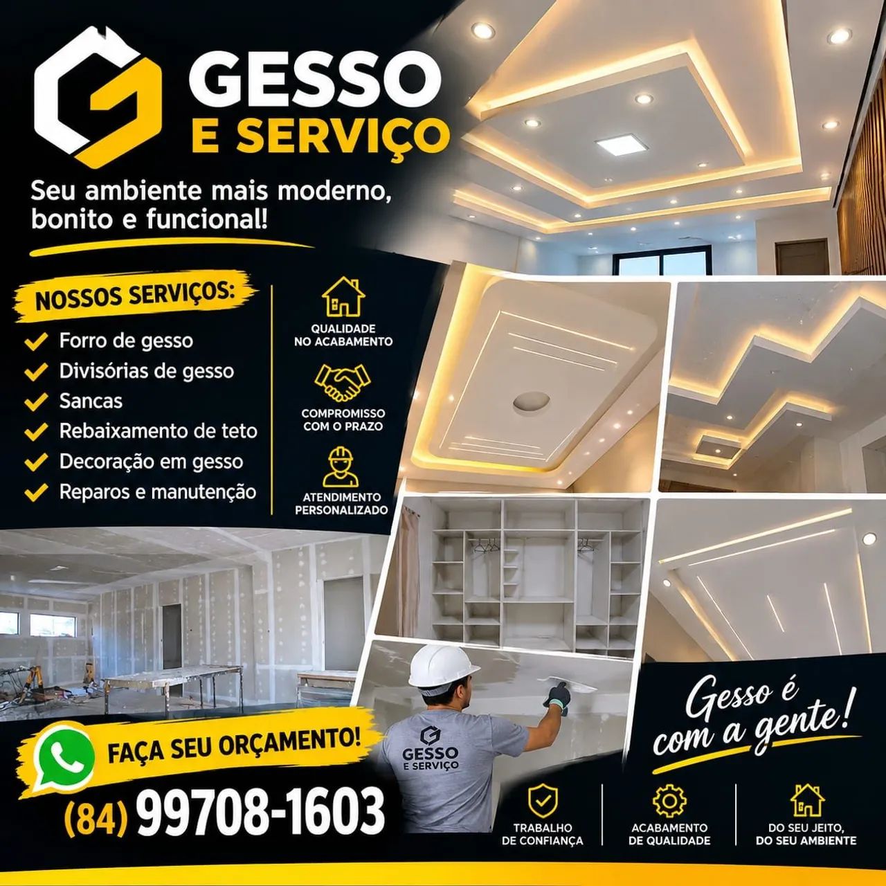 G gesso e serviço  - Foto 2