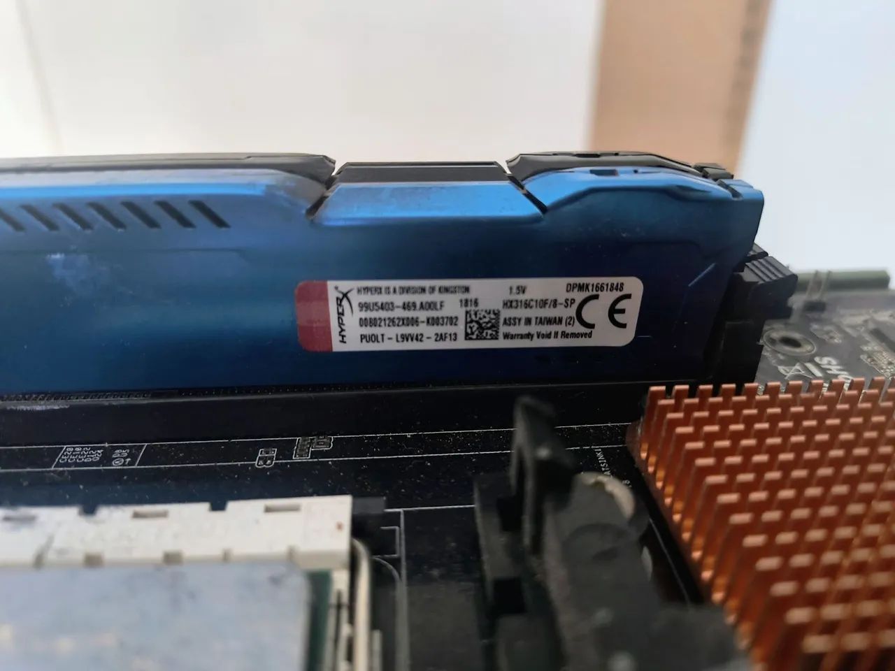KIT DDR3 AMD3 - MEMORIA HYPERX FURY 8GBX2