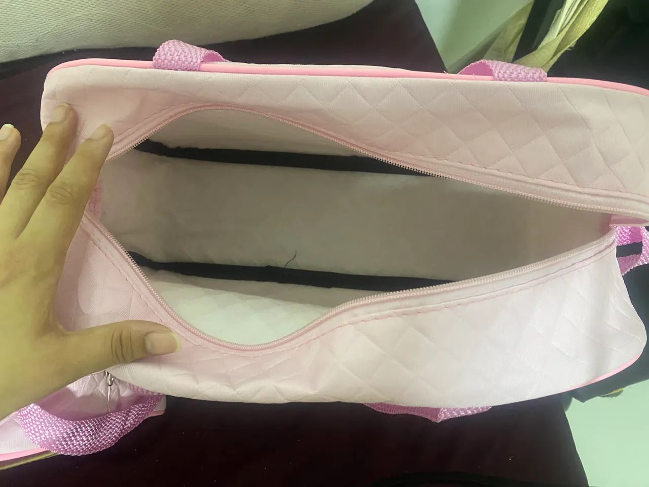 Bolsa maternidade com bolsa para higiene.  - Foto 2