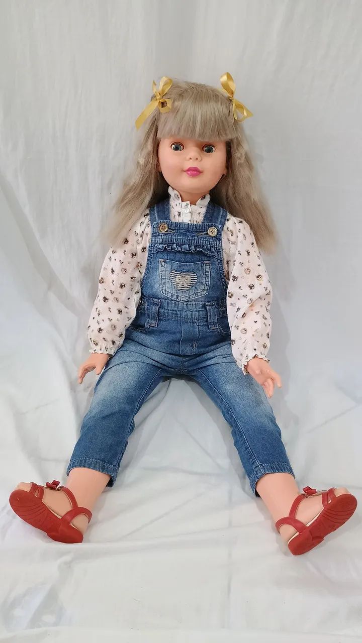 Amiguinha boneca antiga década de 90  - Foto 4