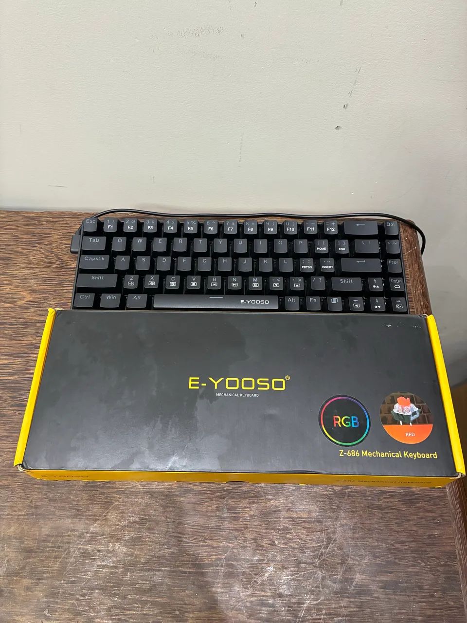 Teclado E-Yosso 60% RGB - Foto 3