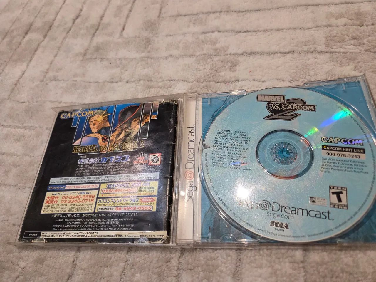 Marvel vs Capcom 2 - Sega Dreamcast - Foto 2