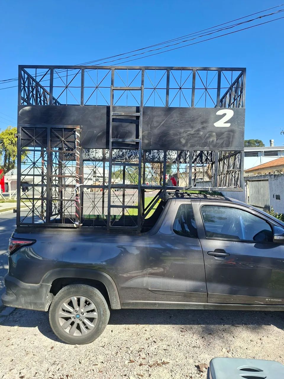 Gaiola de ferro para carga  - Foto 3