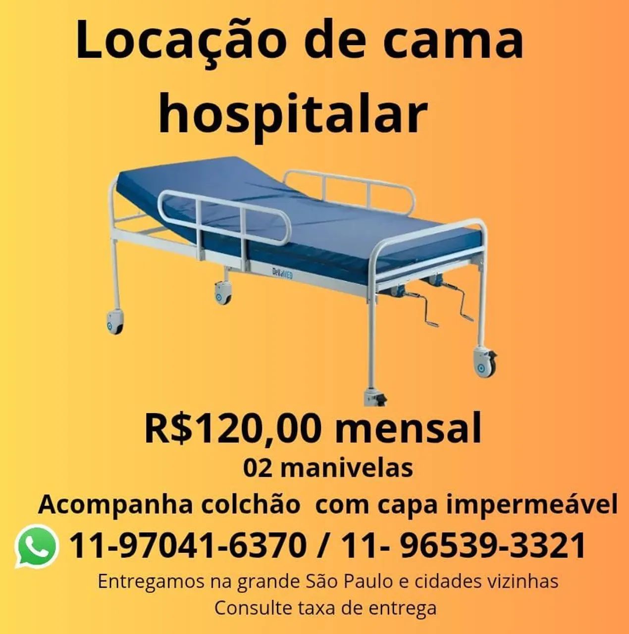 Locação de camas hospitalares 