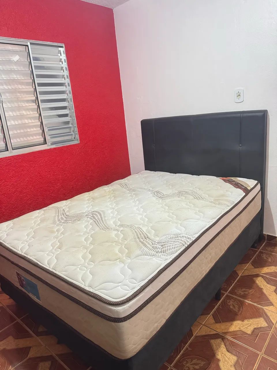 Vendo cama box e colchão castor de molas  - Foto 2