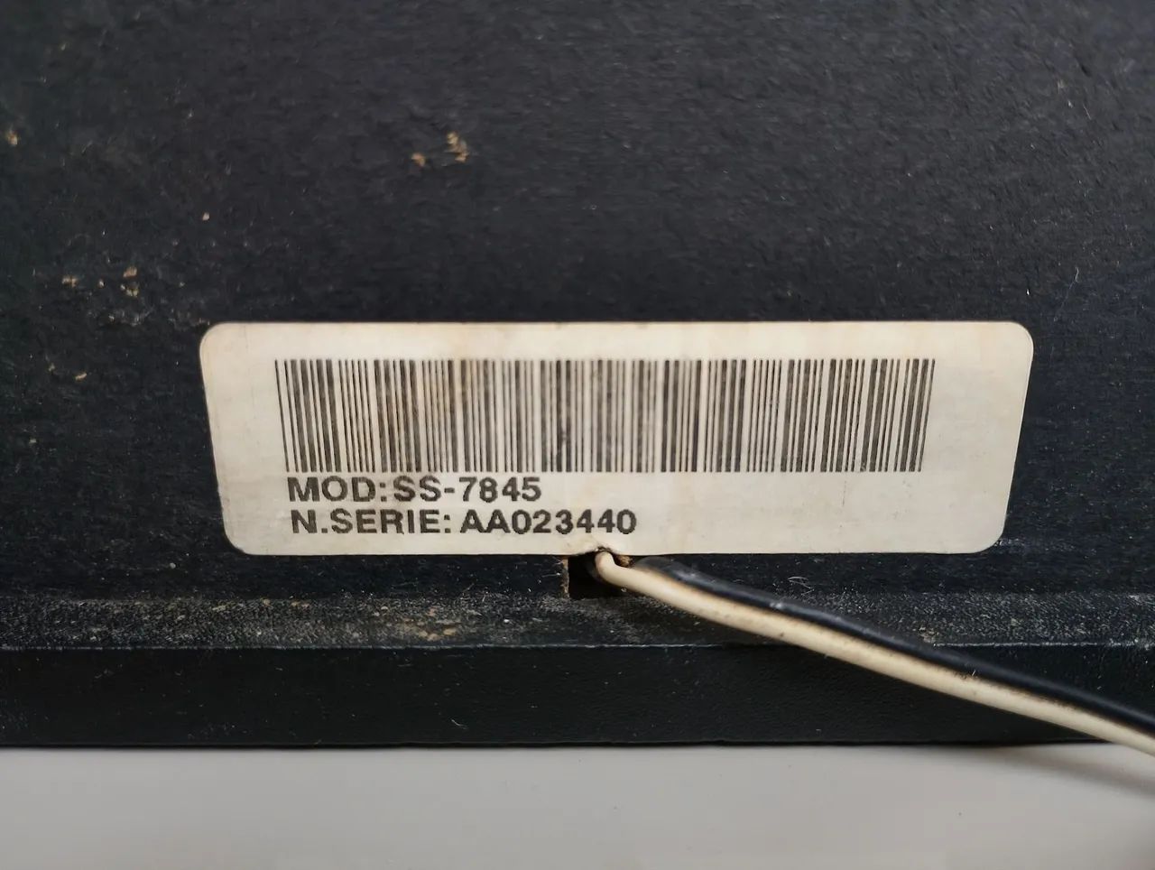 Caixa acústica compacta Toshiba mod SS-7845 - Foto 3