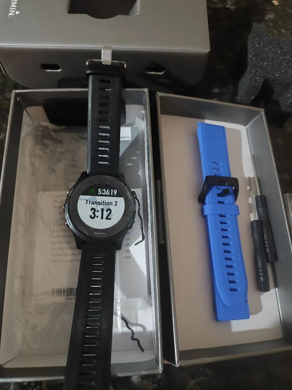 Relógio Garmin 935 semi novo - Foto 3