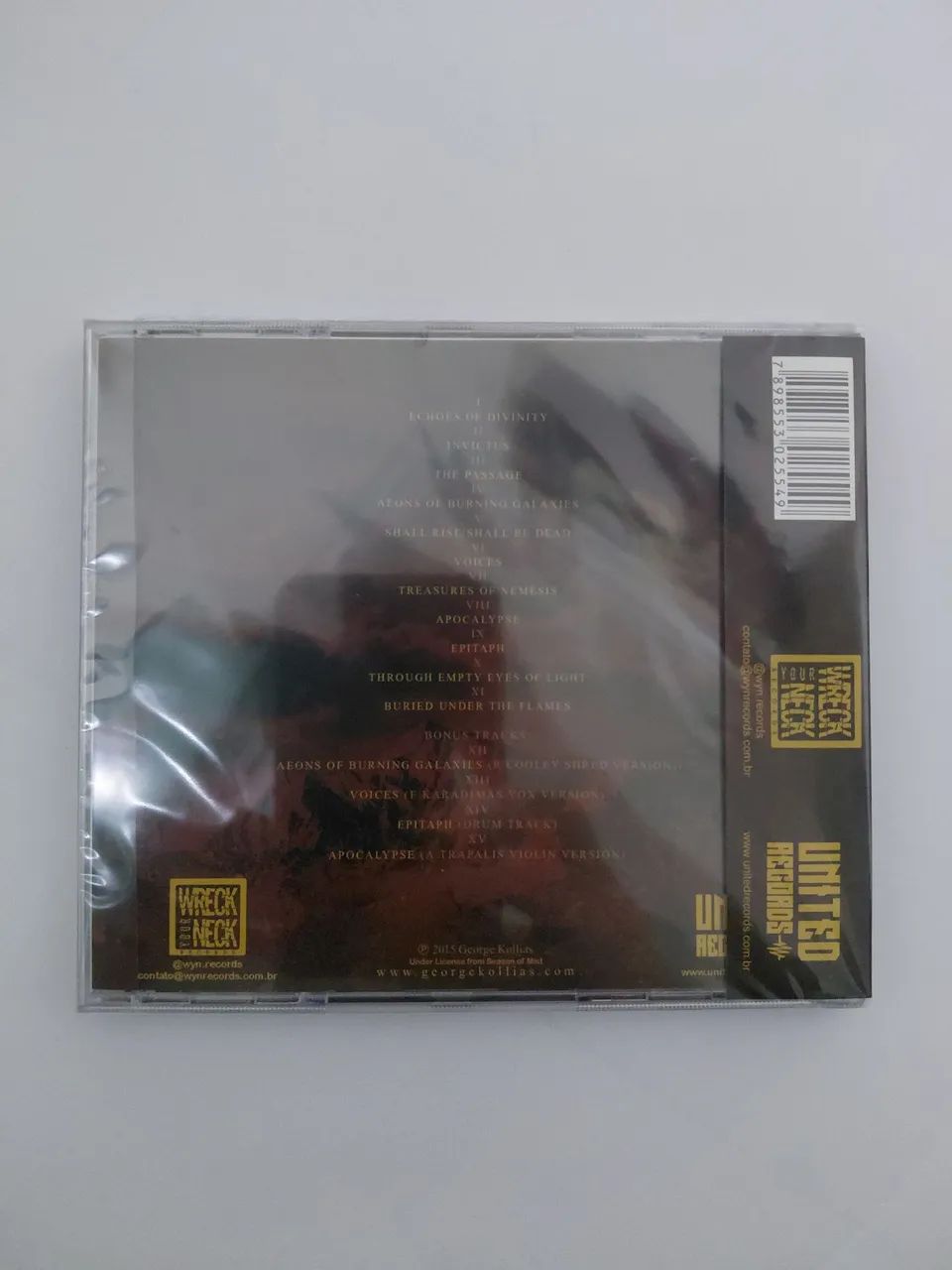 CD George kollias Invictus (Nile) - LACRADO - Foto 2