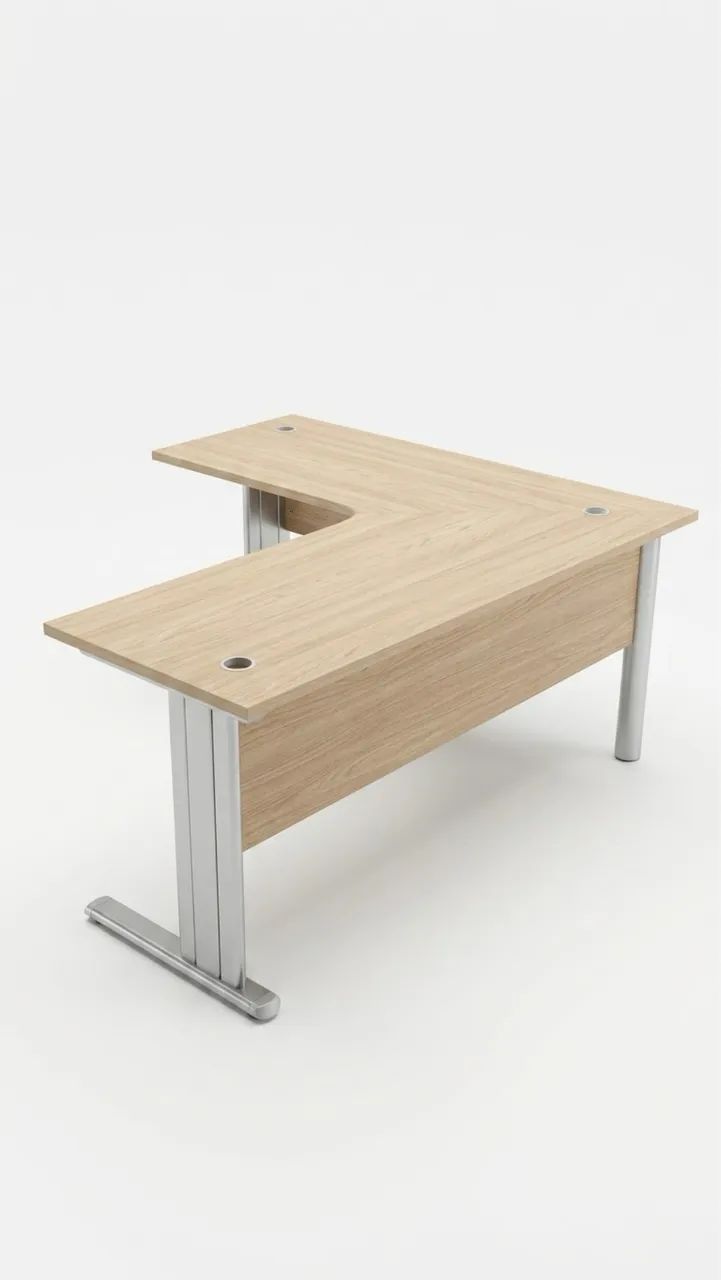 Mesa de Escritório em L Reforçada  - Foto 2