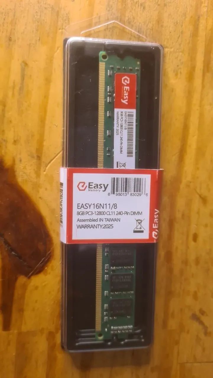 Memória RAM DDR3 8 Gigas