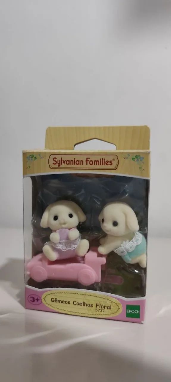 sylvanian families flora rabbit bebê  - Foto 2