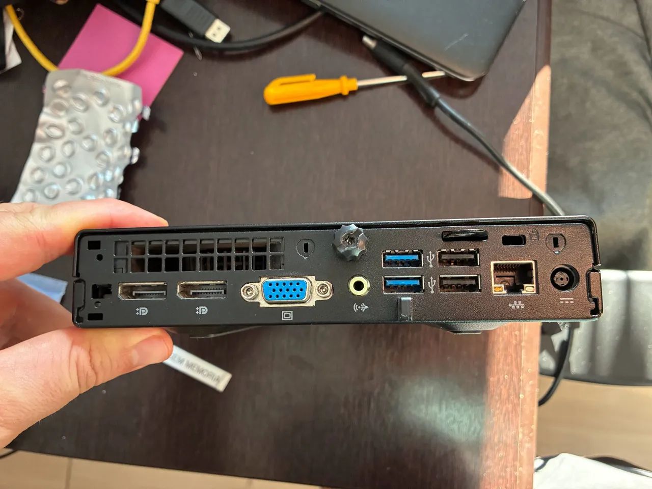 HP Prodesk Mini I5 SSD 240GB 10GB de Ram - Foto 2
