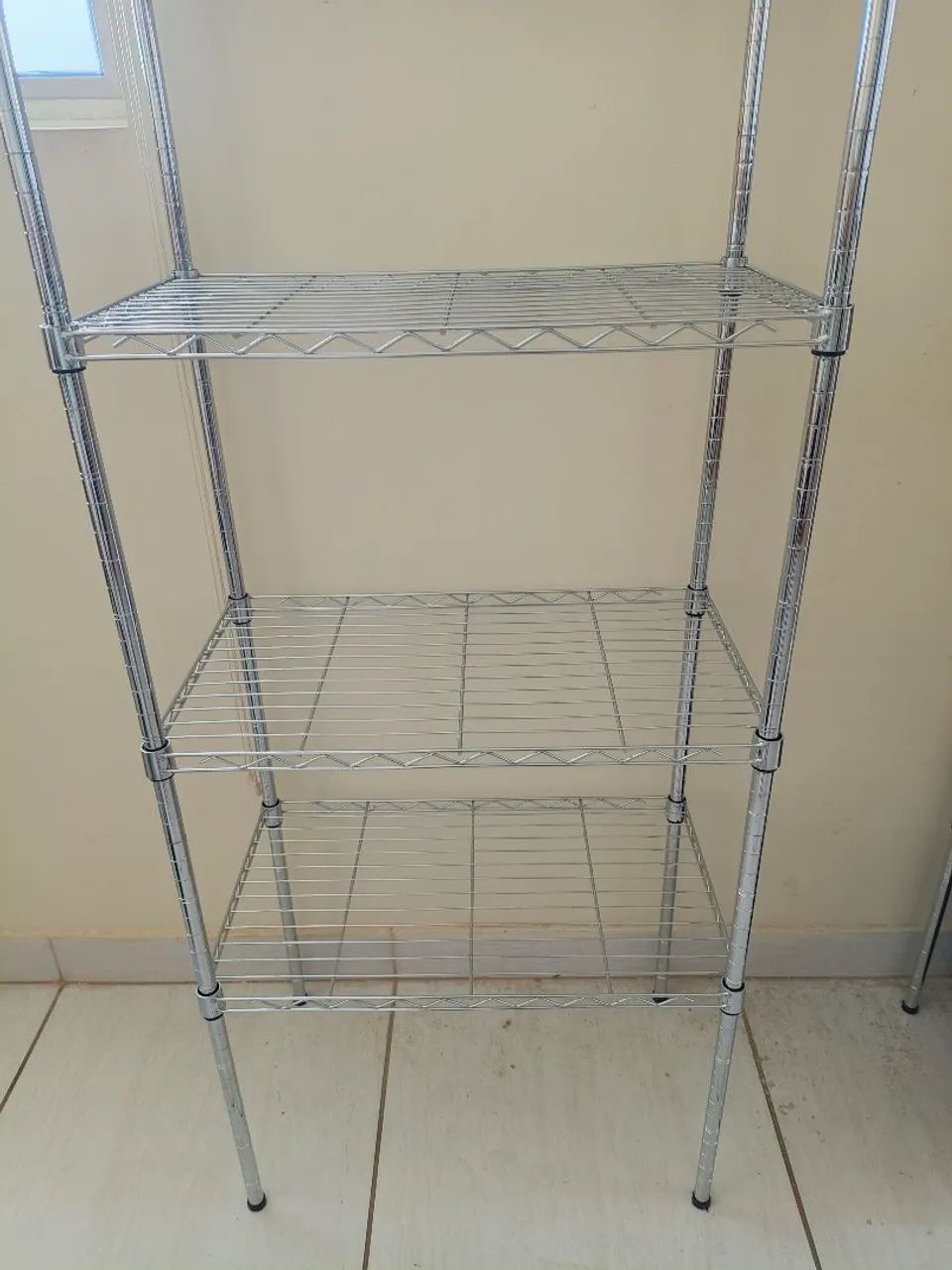 Estante em aço cromado - Foto 2