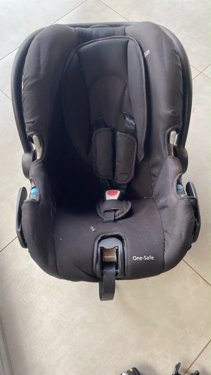 Kit Carrinho Moisés e Bebê conforto - Foto 3