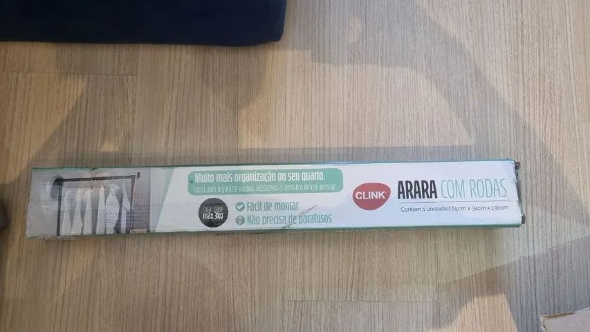 Cabideiro / Arara com rodas - Foto 3