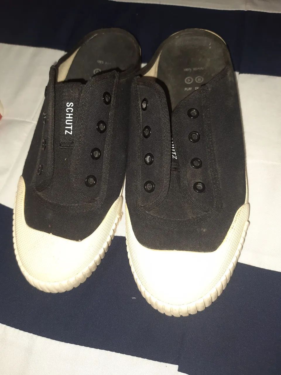Tênis mule schutz e vans 85,00 cada