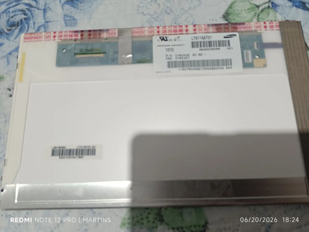 Tela 11.6 Led normal 40 pinos. - Foto 5
