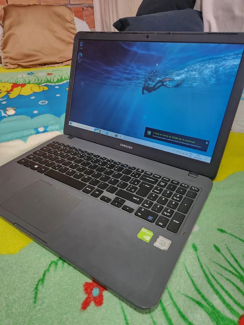 Notebook i5 7 geração Placa de vídeo dedicada 