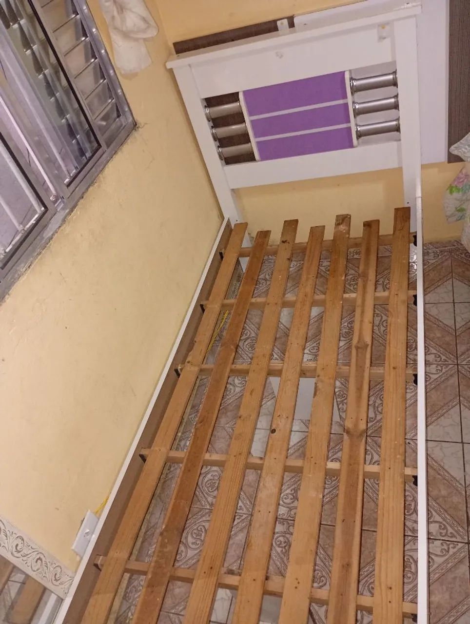 Cama solteiro com colchão  - Foto 4