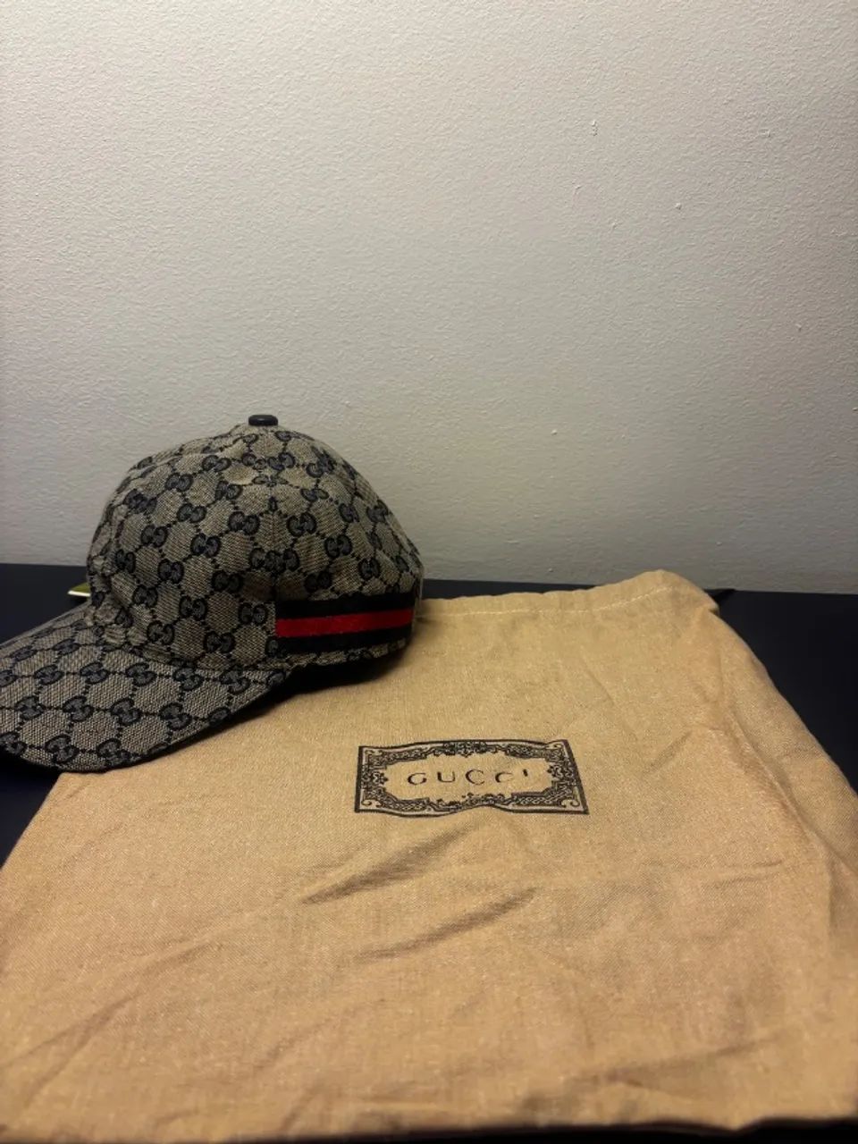 Boné Gucci canvas