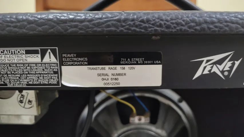 Amplificador 15w Peavey Rage 158 - 127V - Foto 4
