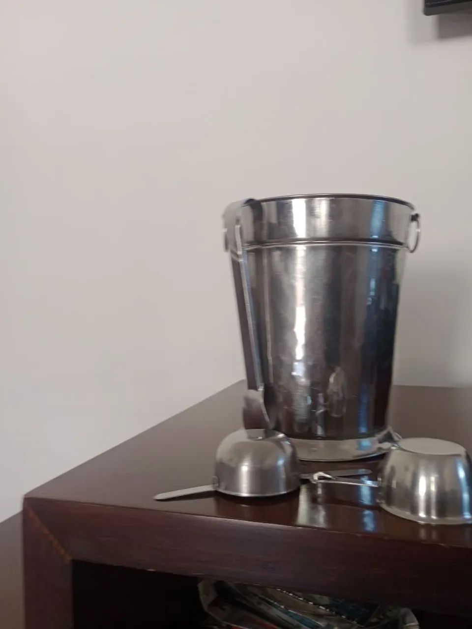 Balde de gelo inox