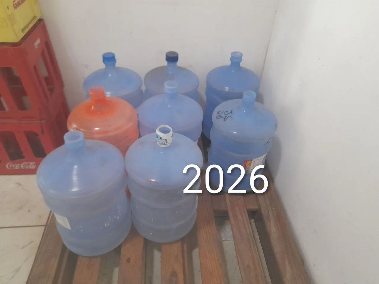 Lote 20 Galões de Água 20L - Validades 2026 2027 2028 e 2029 - Foto 2