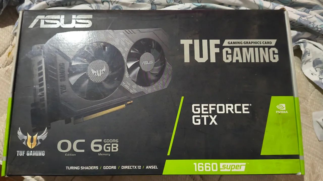 Placa de vídeo GTX 1660 super