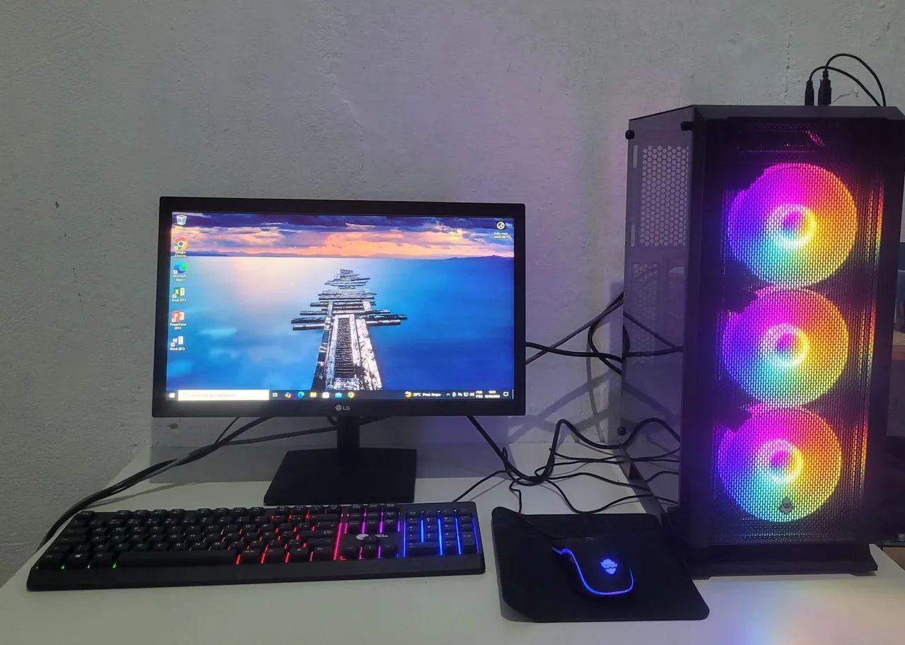 Computador completo Gamer rayzer 5