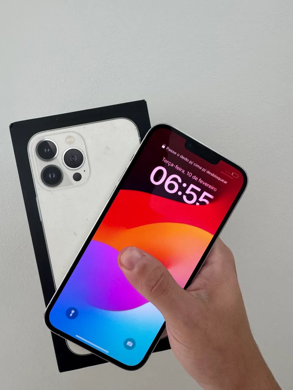 IPHONE 13 PRO MAX 128GB BRANCO - Celulares e Smartphones - Antares