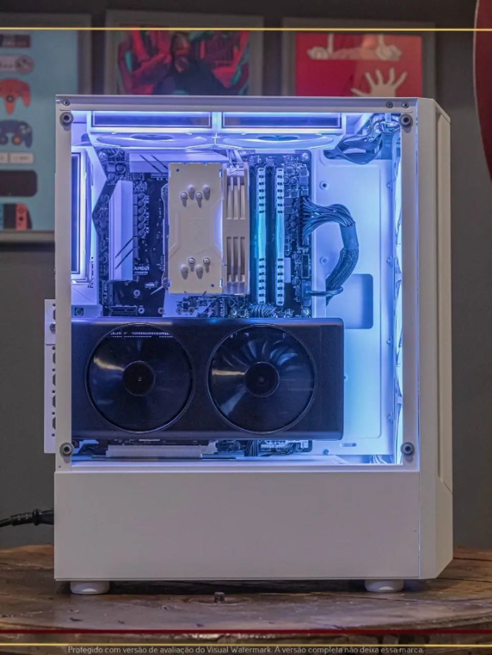 Setup Ryzen 5 3600, 16gb, 1tb SSD, RX 5700, Air Cooler, Fonte 500W, Gabinete Risemode - Foto 2