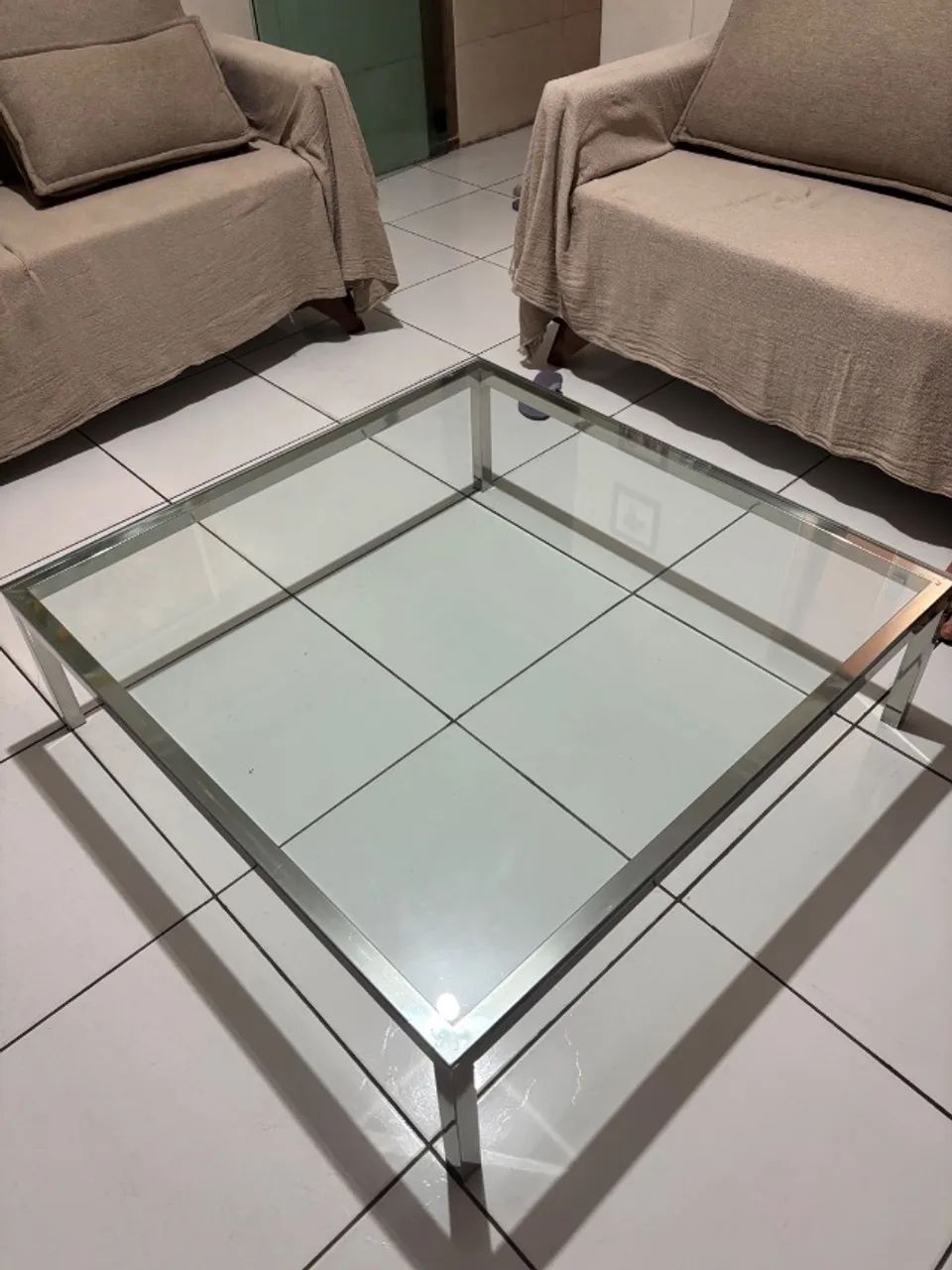 Mesa de centro de vidro - Foto 4