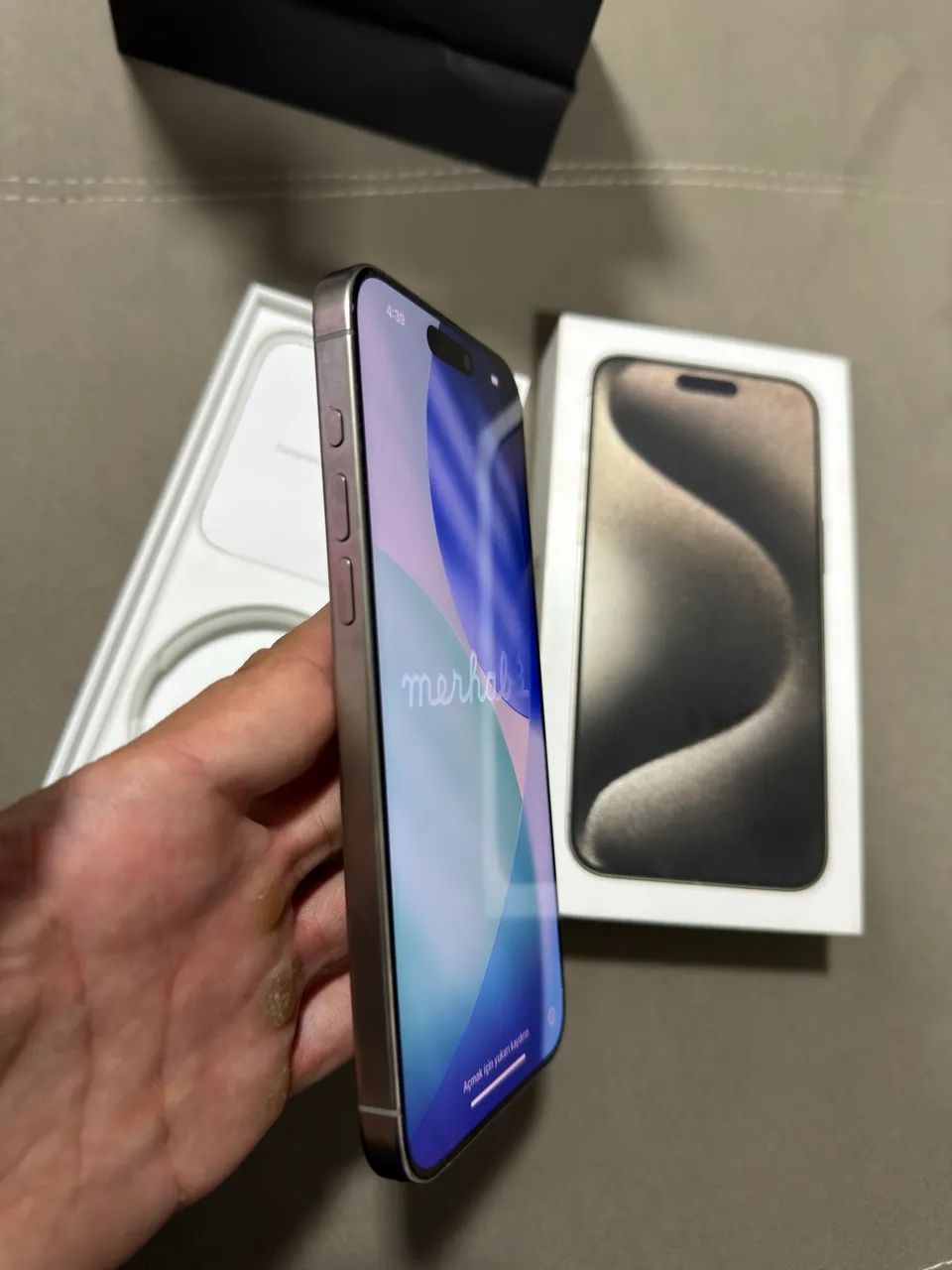 Iphone 15 pro max 256 GB natural