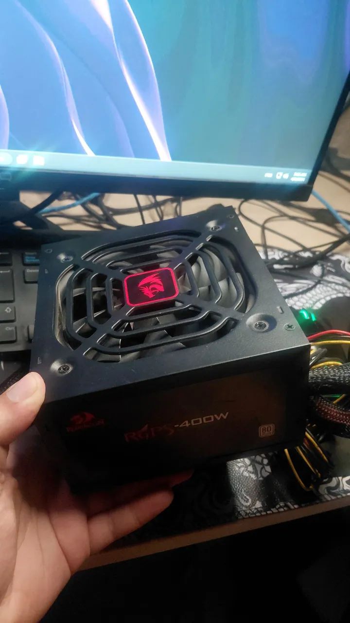 Fonte de Alimentação Redragon RGPS 400W 80 Plus - Foto 2