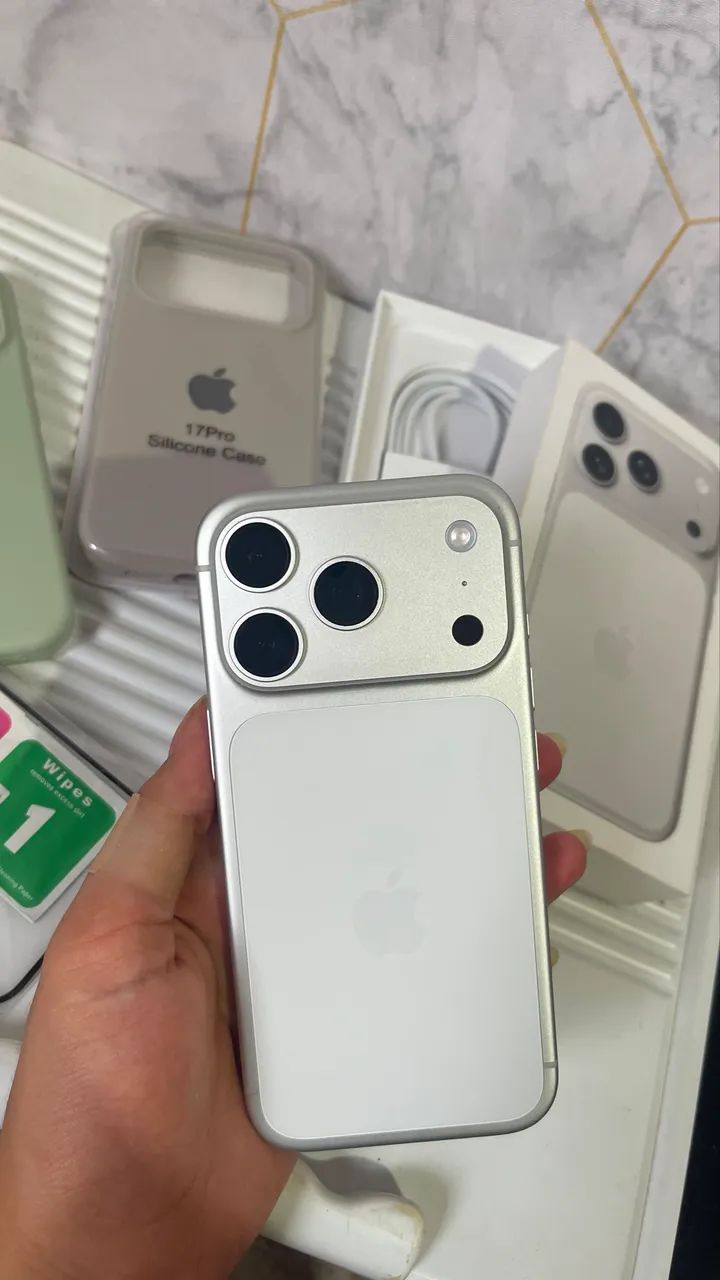 iphone 17 pro 512gb cor silver - Celulares e Smartphones