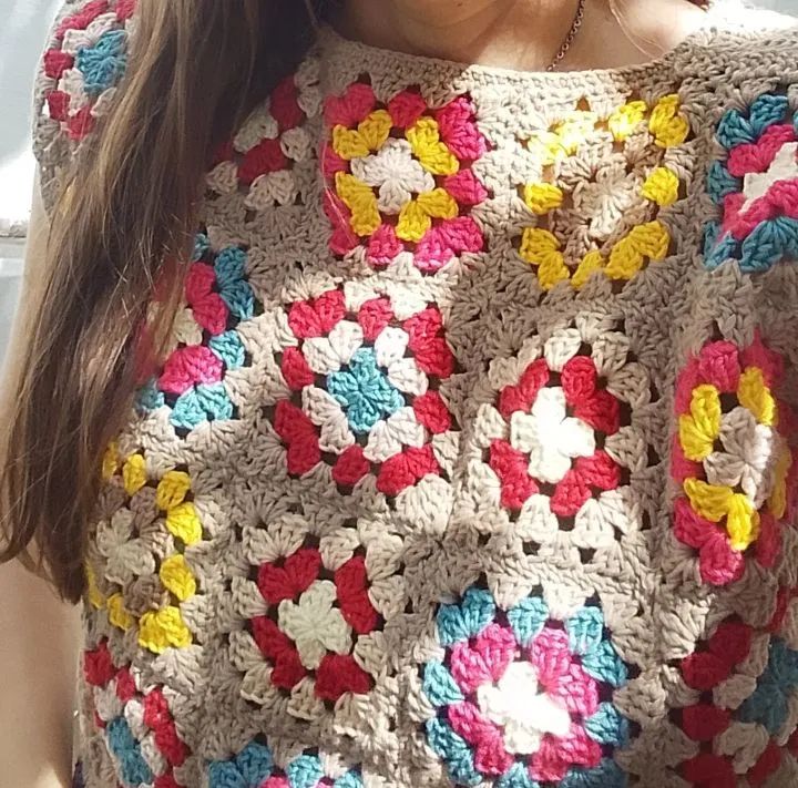 Blusa de crochê  - Foto 2