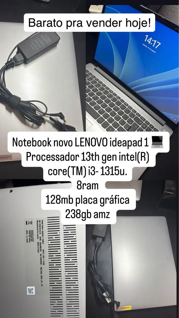 Notebook Lenovo ideapad 1 - Foto 5