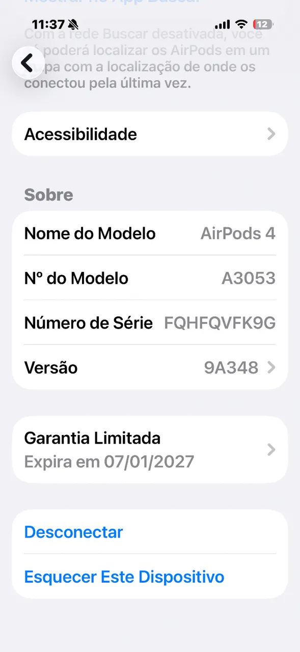 Air pods 4 recém comprado  - Foto 5