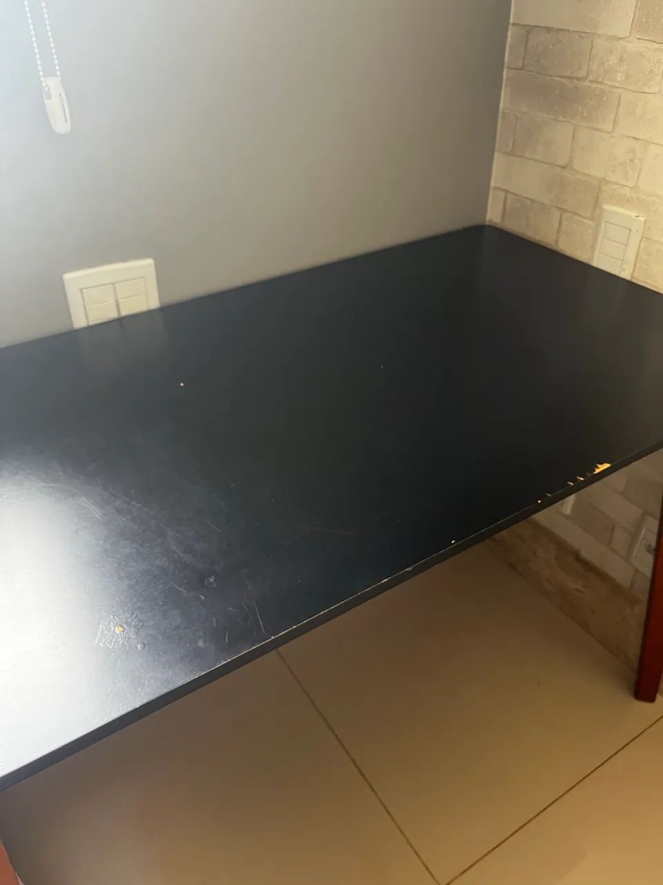 ESCRIVANINHA / MESA DE ESTUDOS OPPA COM LACA PRETA 120cm - Foto 2