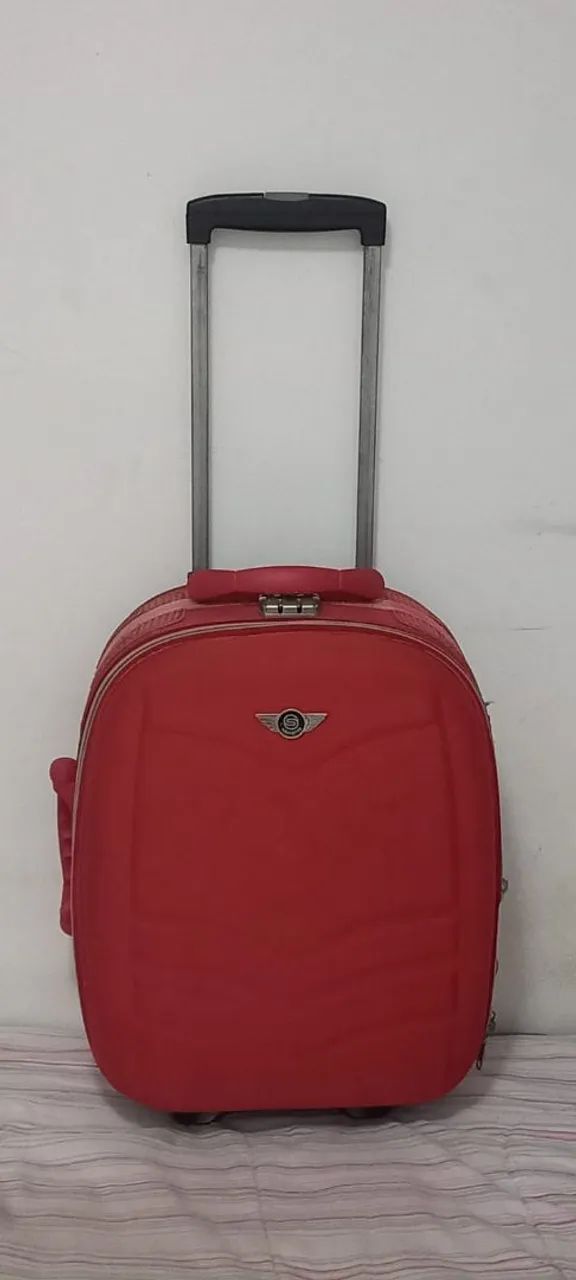 Mala de viagem média cor vermelha. Santino - Foto 2
