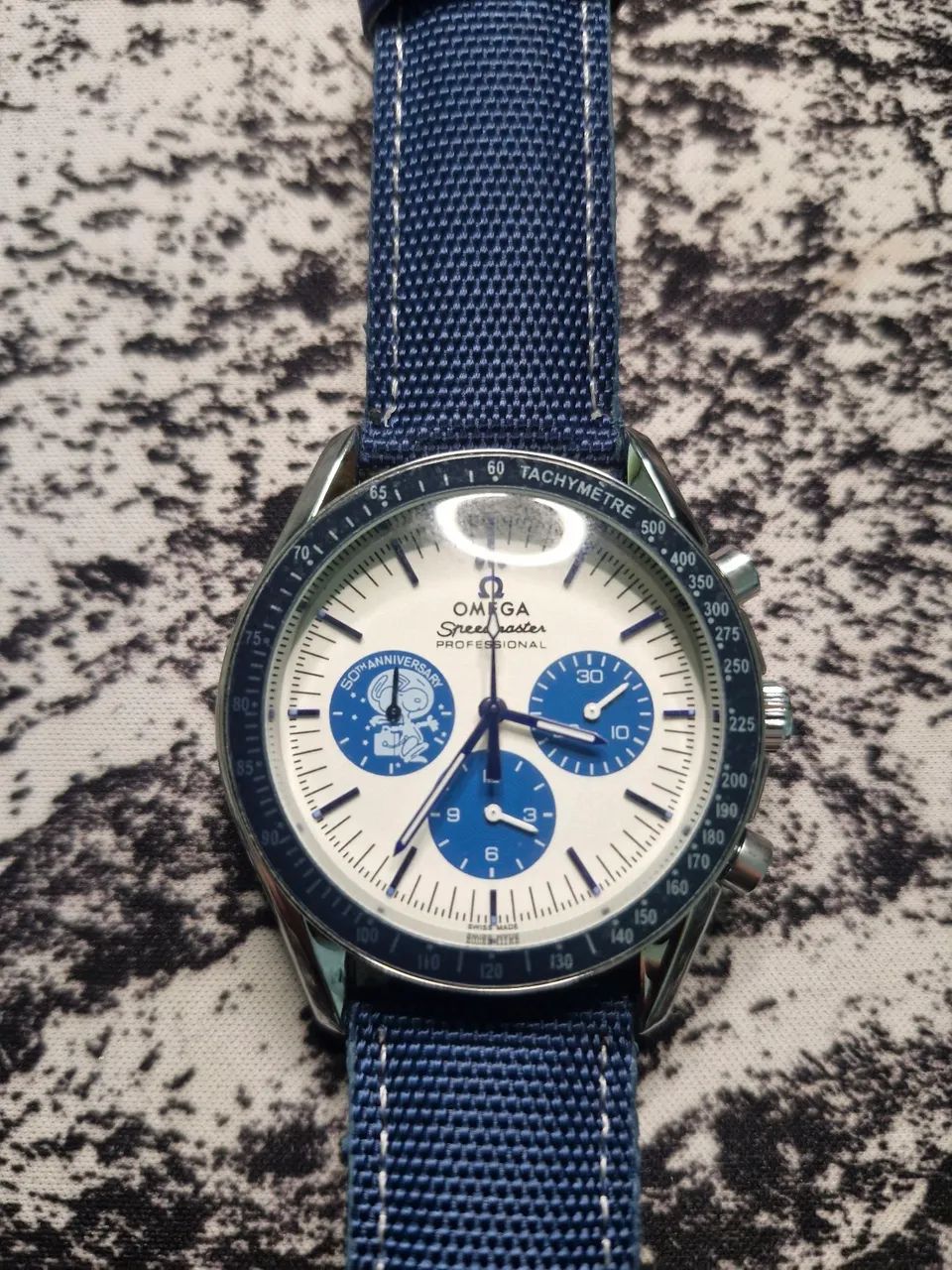 Omega speedmaster Snoopy azul AAA