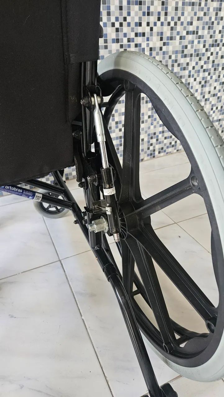 Cadeira de Rodas Ortobras Reclinável - Postural - Foto 5