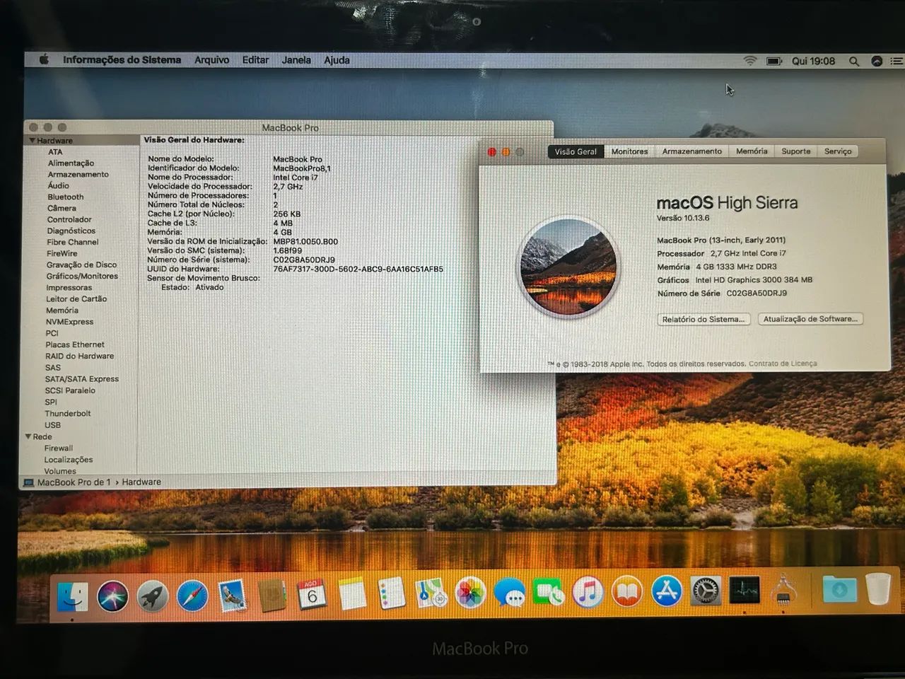 MacBook Pro 13 Core i7 2.7GHz ? Importado