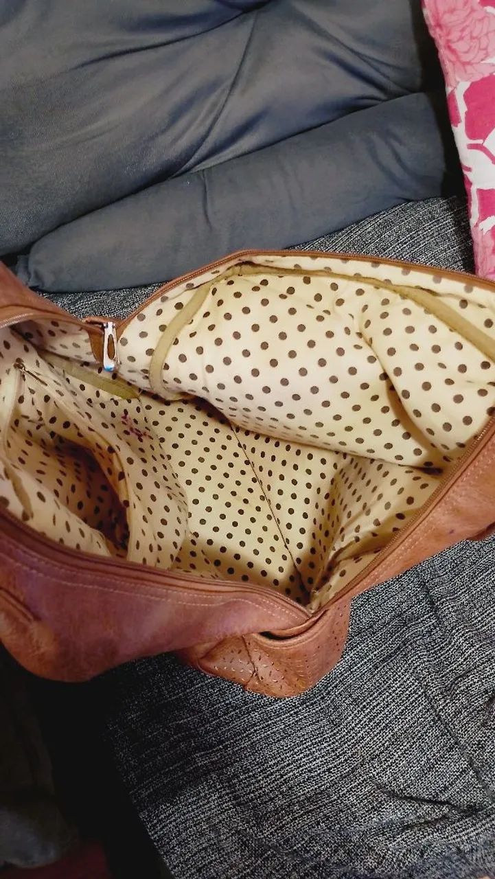 Mochila em couro grande  - Foto 2