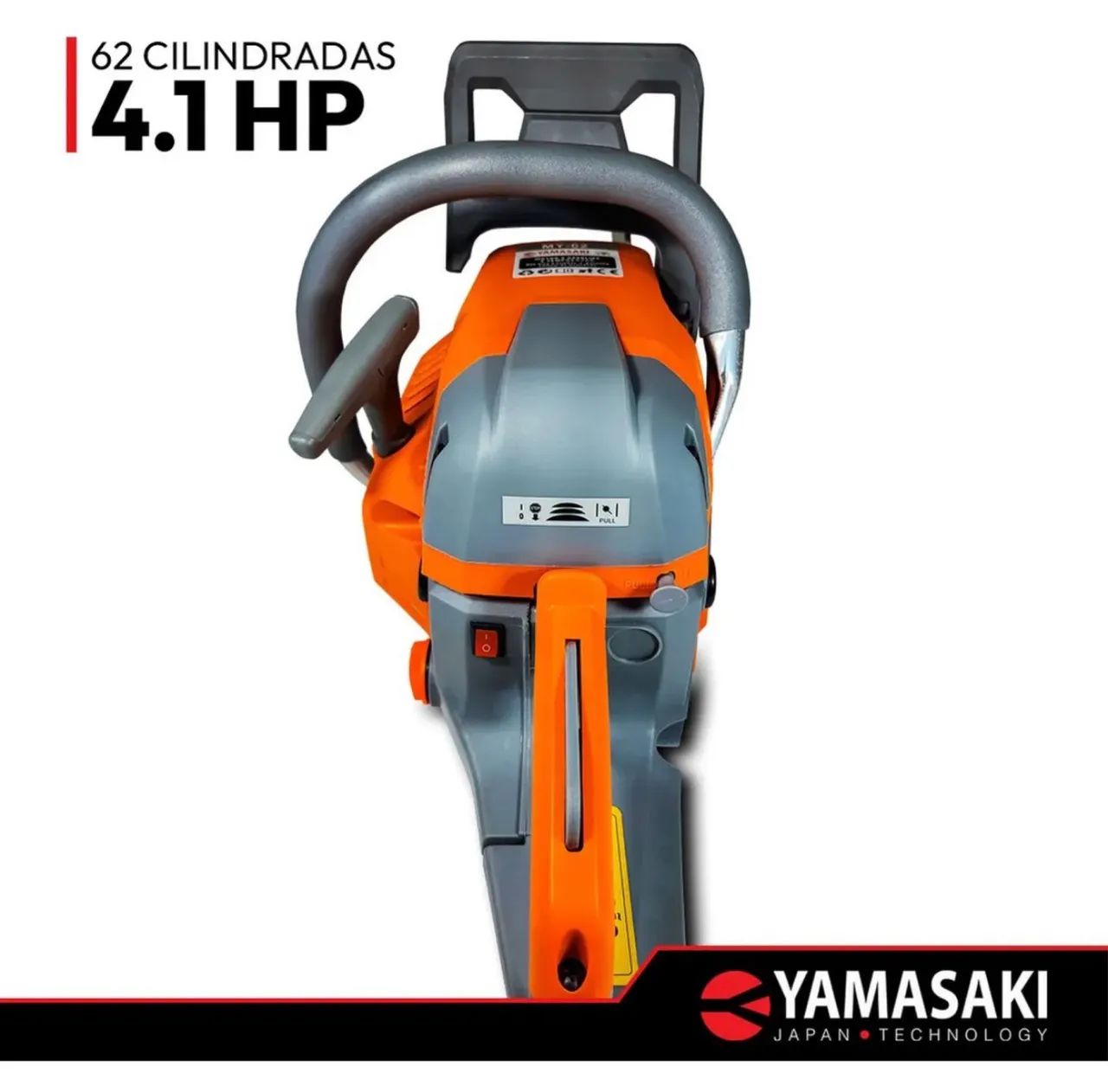 Motosserra A Gasolina Yamasaki My-62 Cor Laranja - Ferramentas de