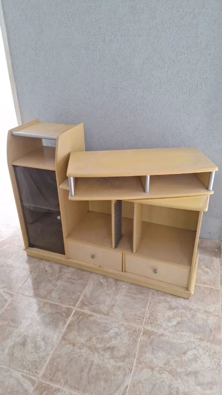 Estante Rack para TV base giratória 