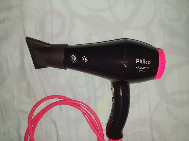 Secador de cabelo Beauty compact pro Psc05r 2000w Preto 127V Philco