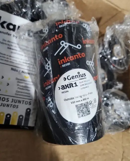 Ribbon Resina (resin) 110mm X 450m Armor Inkanto Axr1 - Foto 2
