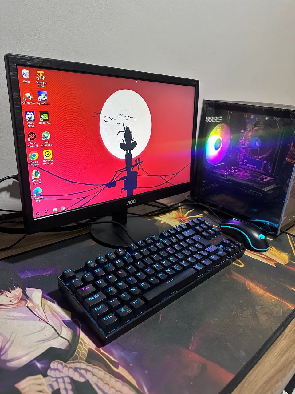 PC GAMER | GTX 1650 4GB + SSD 480GB | Fortnite, Valorant | ACEITO TROCA / PROPOSTA - Foto 4