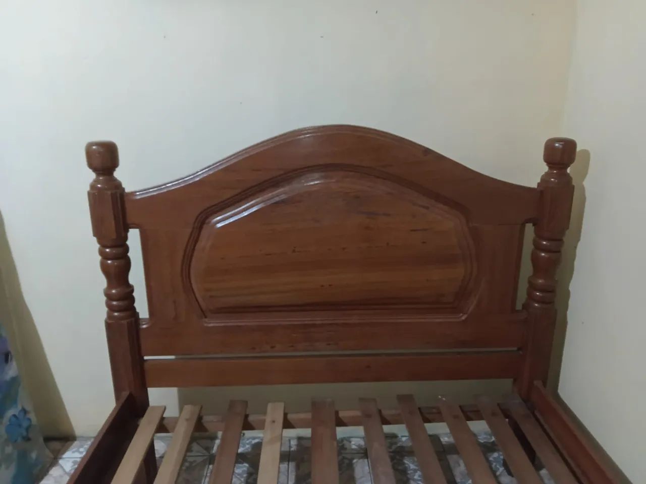 Cama de madeira de movelaria  - Foto 2